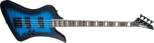 Load image into Gallery viewer, Jackson JS Series Kelly™ Bird JS3Q, Amaranth Fingerboard, Transparent Blue Burst