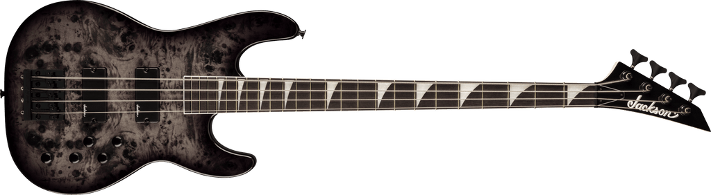 Jackson JS Series Concert™ Bass CB JS3P, Amaranth Fingerboard, Transparent Black