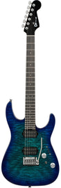 Charvel 2972811521 Pro-Mod Plus Dinky DK24 QM Electric Guitar - Chlorine Burst