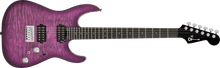 Load image into Gallery viewer, Charvel 2979861592 Pro-Mod Plus Dinky DK24 HT QM Electric Guitar - Violet Radiance