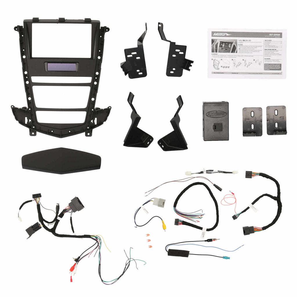 Metra 107-GM5B Double DIN Dash Kit - Compatible Fits for CADILLAC SRX 2010-2012