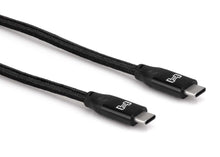 Charger l&#39;image dans la galerie, Hosa USB-306CC SuperSpeed USB 3.1 Type-C Male to Male Cable - Gen2, 6&#39;