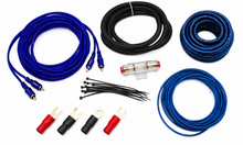Charger l'image dans la galerie, Absolute KIT-650 8 Gauge 1200-Watt Amplifier Installation Kit Complete Amp Wiring Kit