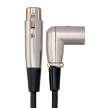 Load image into Gallery viewer, Hosa XRR-103, XLR3F to Right Angle XLR3M Balanced Interconnect Cable - 3 Feet