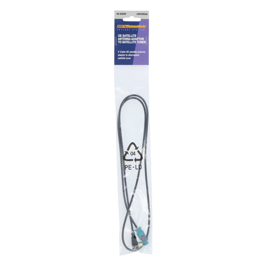Metra 40-SIRXM OE Satellite Radio Antenna Adapter - 3 Feet