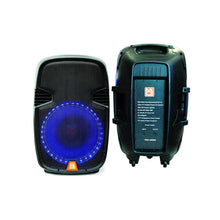 Load image into Gallery viewer, MR DJ PBX2659S 15" 2-Way Portable Pasive Speaker with LED Accent Lighting