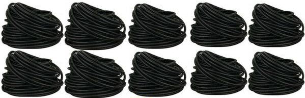 10 Patron SLT34 3/4' 100' Split Loom Wire Tubing Black for Various Automotive, Home, Marine, Industrial Wiring Applications