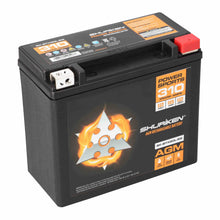 Charger l'image dans la galerie, Shuriken SK-BTX20L-BS 310 CRANK AMPS / 18AMP HOURS AGM Power Sports 12V Battery