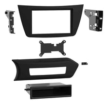 Load image into Gallery viewer, Metra 99-8725B Single/Double-DIN Car Stereo Dash Kit - Compatible Fits for Mercedes Benz C-Class 2012-2015