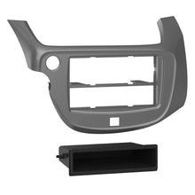 Charger l'image dans la galerie, Metra 99-7877S Single-DIN Car Stereo Silver Dash Kit - Compatible Fits for Honda Fit 2009-2013