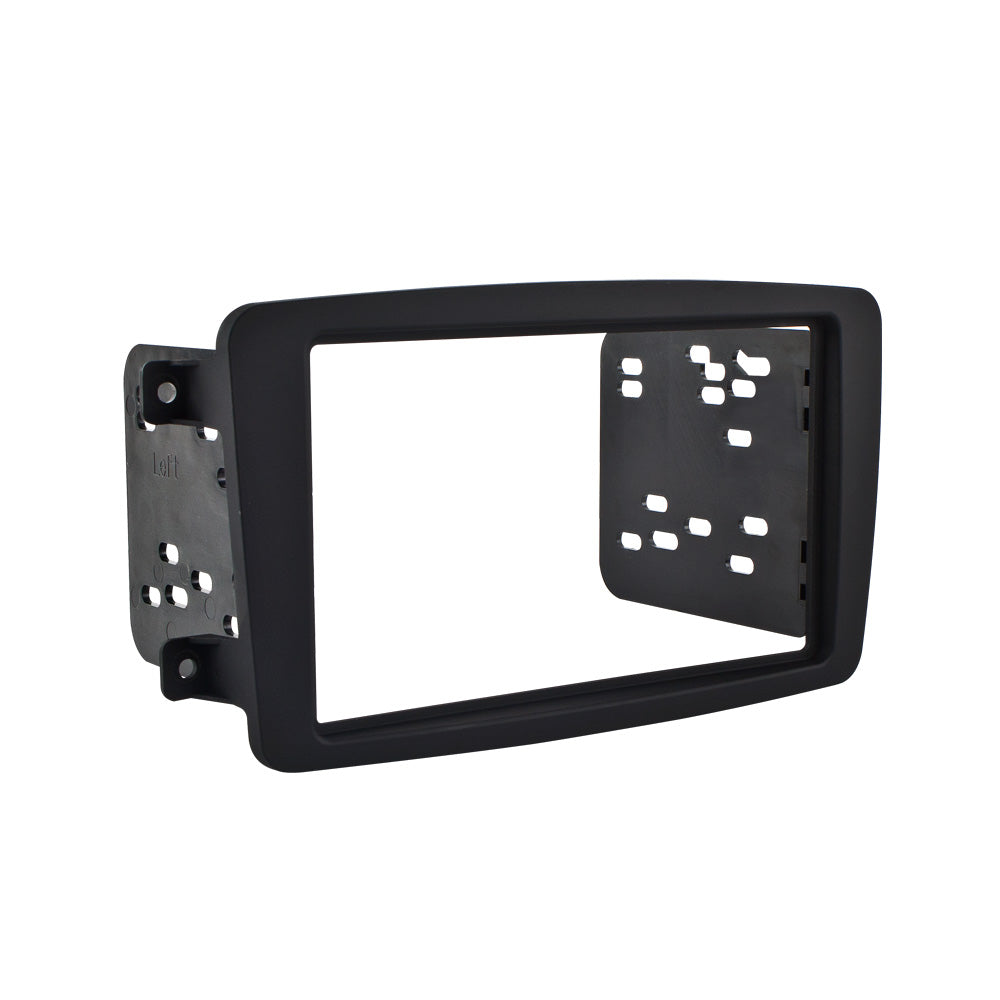 Metra 95-8722B Double-DIN Car Stereo Black Dash Kit - Compatible Fits for Mercedes 2001-04 C Class and 2004 CLK