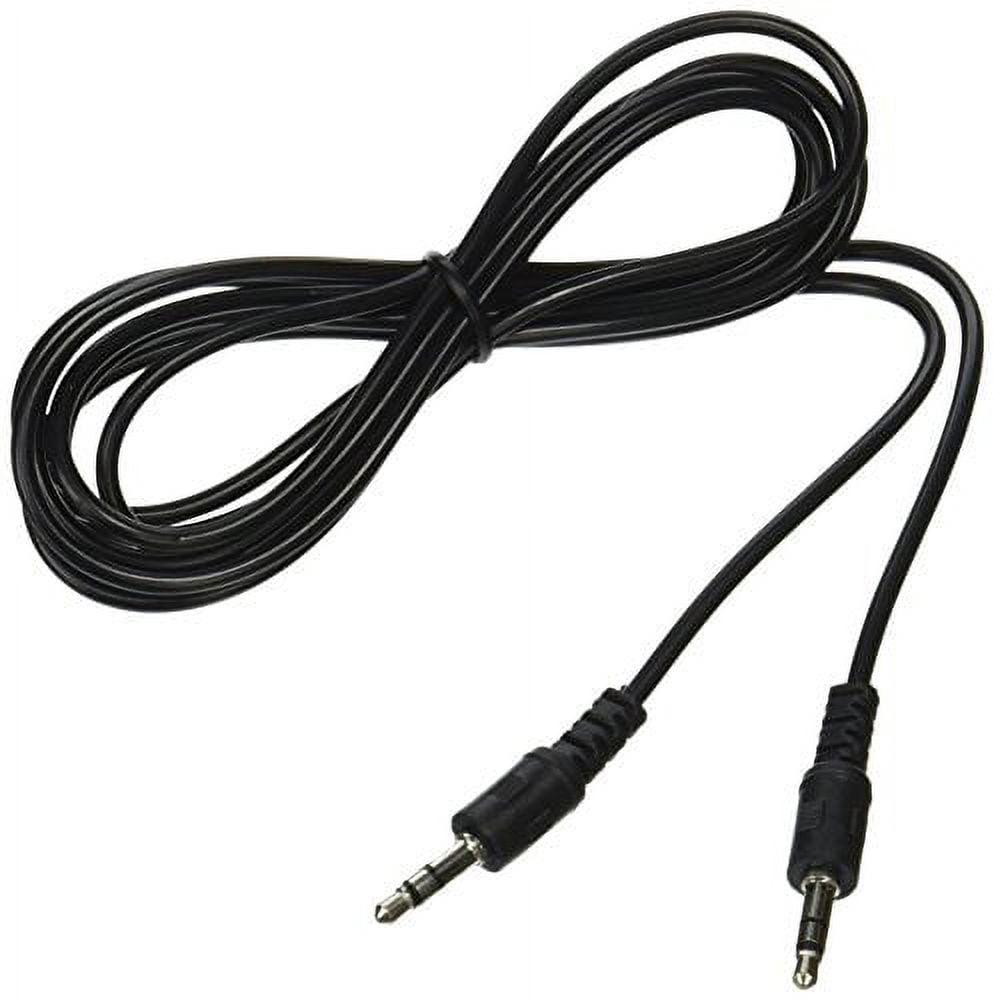 3.5mm Audio Stereo Aux Cable 6 ft-Black (  AUX-6F-BK )
