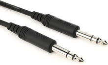 Load image into Gallery viewer, Mogami PURE PATCH SS-01 Cable - 1/4-inch TRS Male to 1/4-inch TRS Male - 1 foot