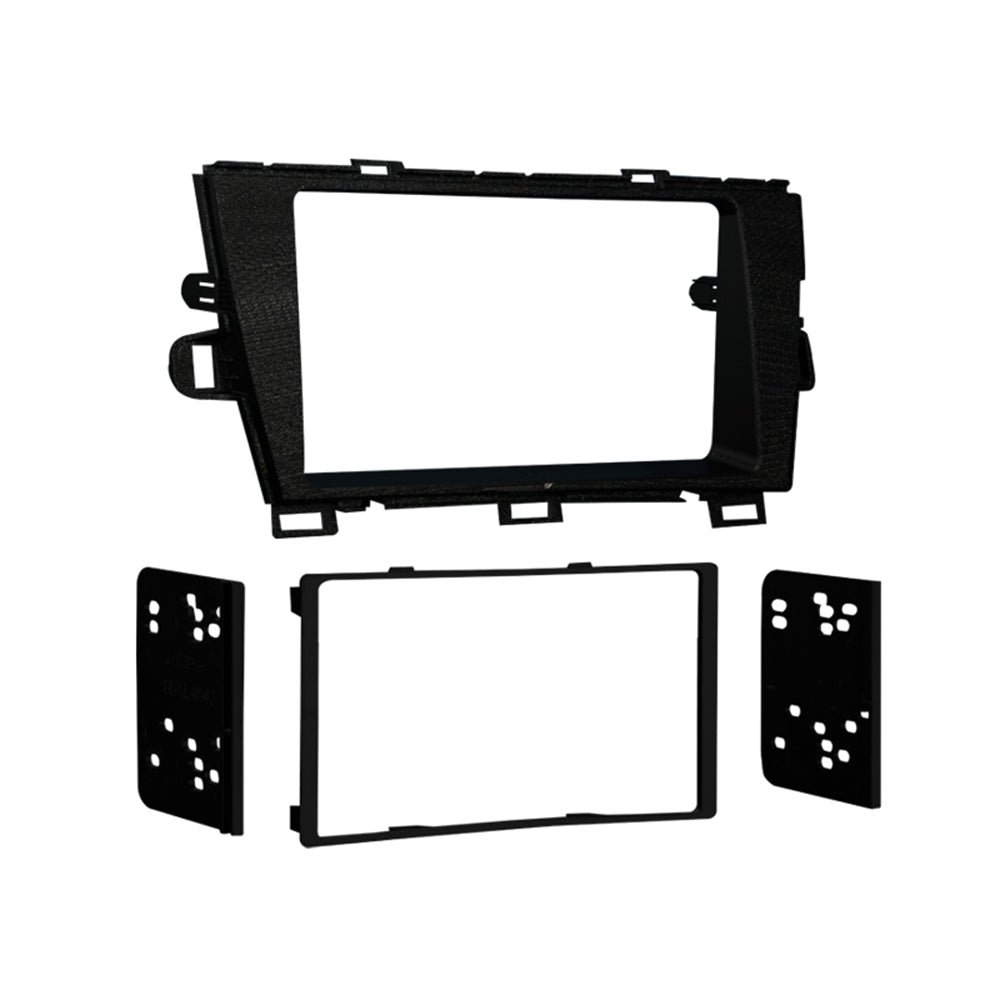 Metra 95-8226B Double-DIN Car Stereo Dash Kit - Compatible Fits for Toyota Prius 2010-2015