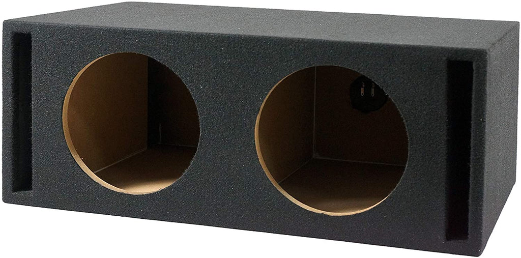 Absolute VEGD12 Dual 12" Slot Vented Ported Universal Subwoofer Sub Box Enclosure Empty Box