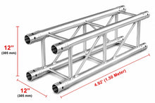 Charger l'image dans la galerie, MR DJ USA DTSQ492 4.92 ft (1.50 Meter) 12" Square Aluminum Box Truss Segment