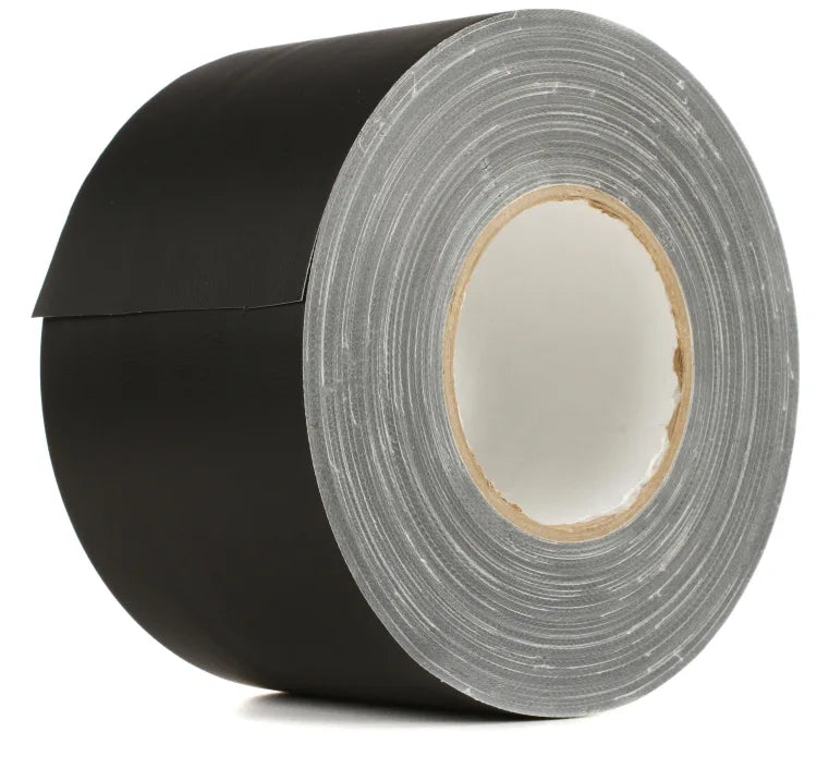 Hosa GFT-459BK 4-inch Gaffer Tape - 60-yard Roll - Black
