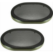 Load image into Gallery viewer, (2) Absolute 5&quot;x7&quot; / 6&quot;x8&quot; SPEAKER COAXIAL COMPONENT PROTECTIVE GRILLS COVERS