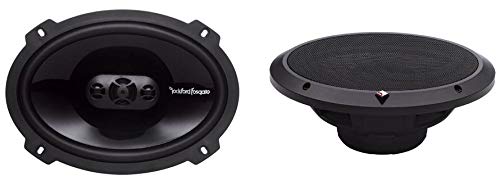 Rockford Fosgate P1694 6 x 9" 150 Watt 4 Way Car Coaxial Speakers Audio with Grilles, Pair (4 Pack)