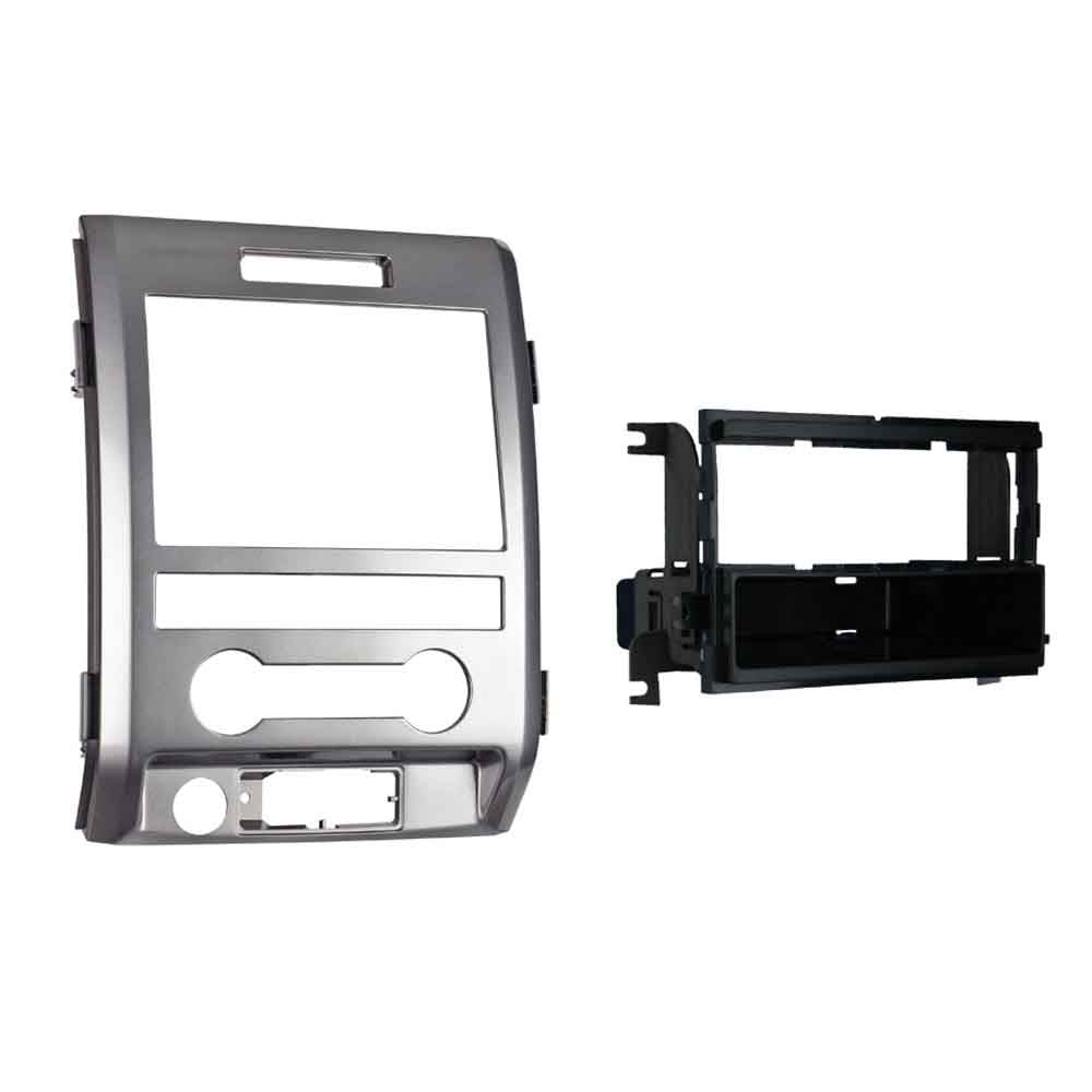 Metra 99-5820SS Single DIN Installation Kit - Compatible Fits for F150 SMOKED SATIN 11-12