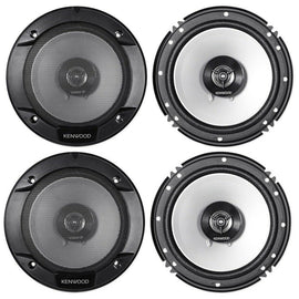 2 Kenwood KFC-1666S Wireless Surround 2-Way Coaxial Sound Car Speakers