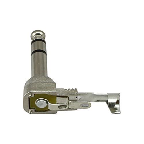 MR DJ QAM10 10-Piece 1/4" Right-Angle Stereo Male Audio Plug Connectors