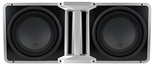 2 Alpine R-SB12V Loaded 12" 750w R-W12D4 Subwoofers+Ported Sub Enclosure Box