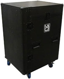 MR DJ CASE5500BK Flight Chest Style DJ Case with Mixer/CD Case