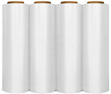 Charger l&#39;image dans la galerie, BM PAPER Universal 4 Pack Stretch Wrap18 Inches X 1500 Tough Pallet Shrink Wrap, 80 Gauge Industrial Strength Plastic Film