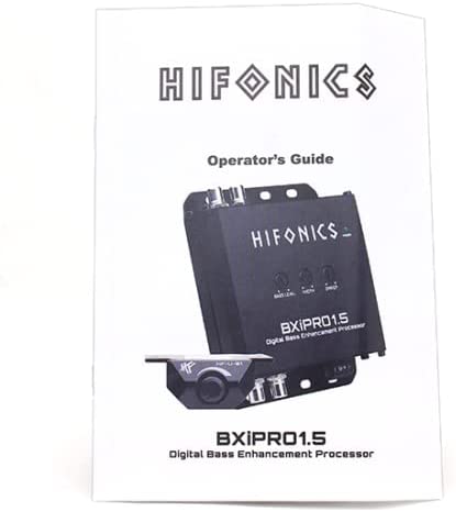 Hifonics BXiPRO1.5 Brutus Epicenter Mega Bass Processor