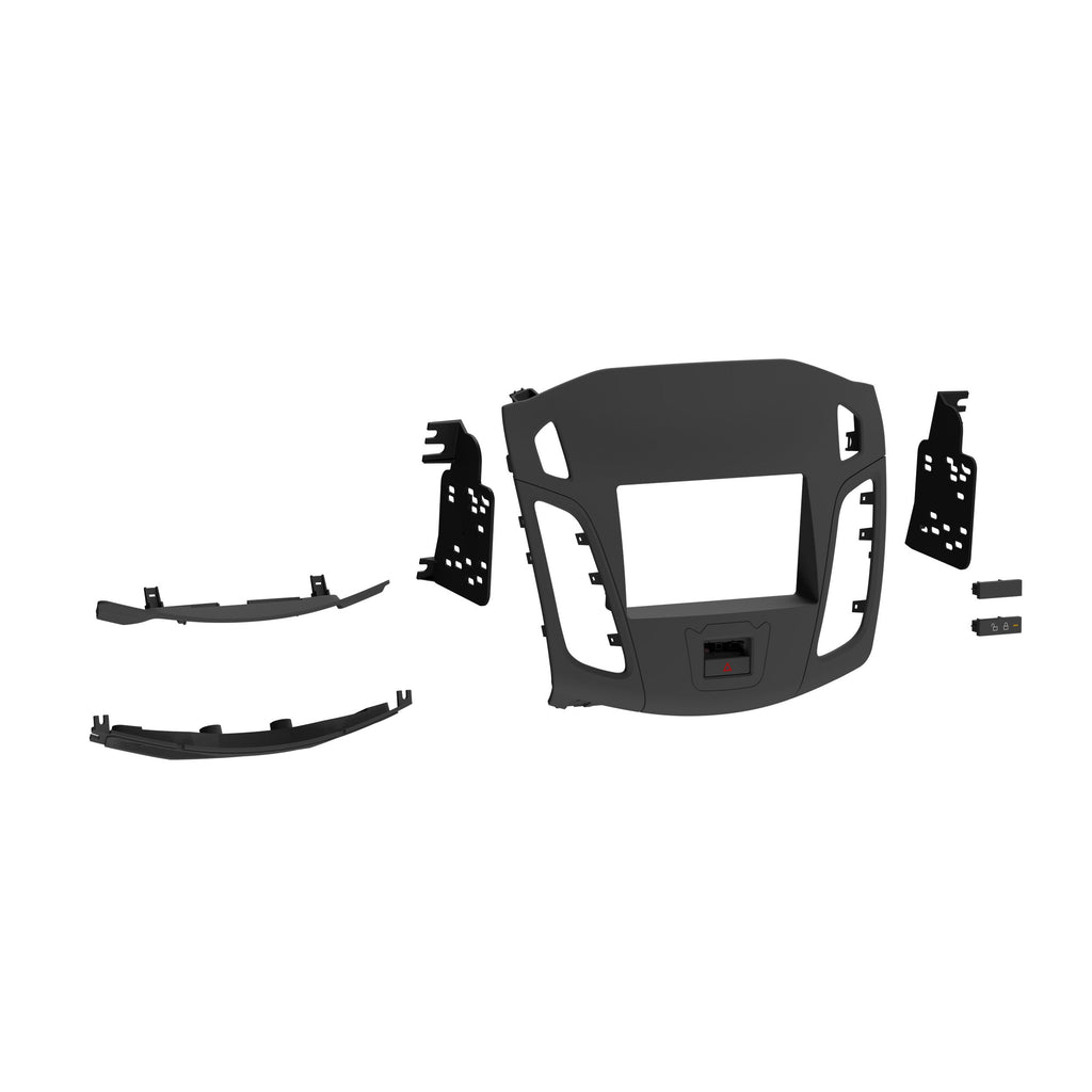 Metra 95-5871B Double-DIN Car Stereo Dash Kit - Compatible Fits for FORD FOCUS 2012-2018