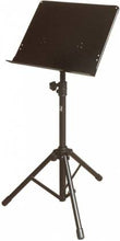 Charger l'image dans la galerie, Yorkville BS-308 Large, Tripod, Solid Top Djustable Stand W/O Holes - Black