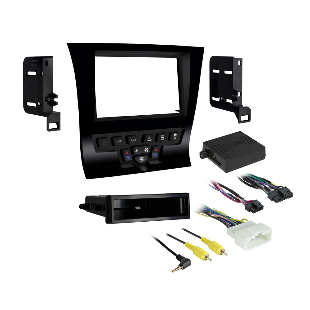Metra 99-6525HG Single/Double DIN Dash Kit - Compatible Fits for Chrysler 300 2011-2014