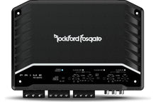 Charger l&#39;image dans la galerie, Rockford Fosgate R-300X4 Prime 300W 4-Ch Prime Series Full Range Amplifier + 4 Gauge Amp Kit