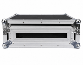 MR DJ CASE500 Universal Flight Chest Style DJ Coffin Case Removable Cover Foam Interior Lockable Butterfly Latches