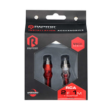 Load image into Gallery viewer, Raptor R3Y2 RCA 2-Channel Audio Cable - Vice Series 2F-1M