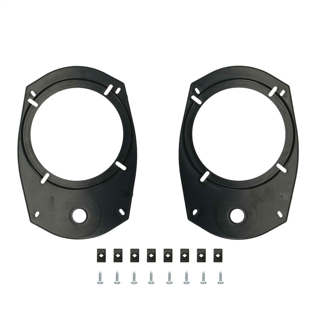 Metra 82-6901 Speaker Adapter Plates - Universal 6”X9” To 6.5” & Tweeter