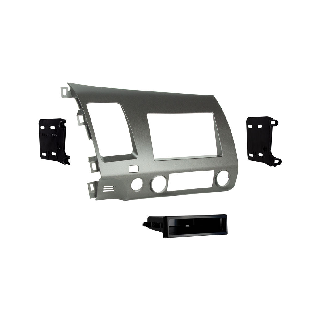 Metra 99-7871 Single/Double-DIN Car Stereo Dash Kit - Compatible Fits for Honda Civic 2006-2011