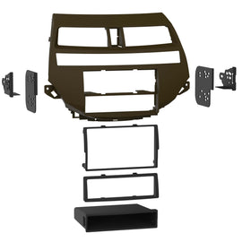 Metra 99-7875T Single-DIN Car Stereo Taupe Dash Kit - Compatible Fits for Honda Accord 2008-2012