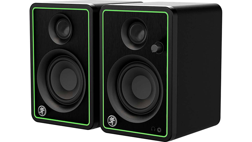 Mackie CR3-X, Creative Reference Series 3" Multimedia Monitors (Pair, Green)