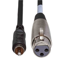 Charger l&#39;image dans la galerie, Hosa XRF-105, XLR3F to RCA Unbalanced Interconnect Cable - 5 Feet