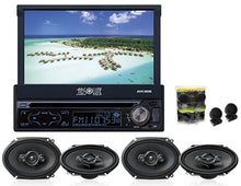 Charger l&#39;image dans la galerie, Absolute AVH-9000 7-Inch In-Dash W/ 2 Pairs Of Pioneer TS-G6820S 6x8 &amp; TW600