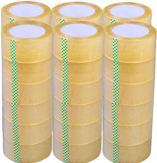 BM Paper 2" Pack of 36 Clear heavy-duty Sealing Adhesive Tape Packaging Shipping Carton Tape