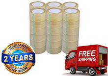 Charger l&#39;image dans la galerie, Absolute USA 36 Rolls Box Carton Sealing Packing Packaging Tape 2&quot;x110 Yards Clear