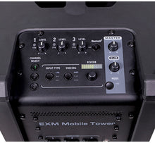 Load image into Gallery viewer, Yorkville EXMMOBILET Excursion Series Battery Powered Bluetooth Mobile Tower Portable PA System 126dB