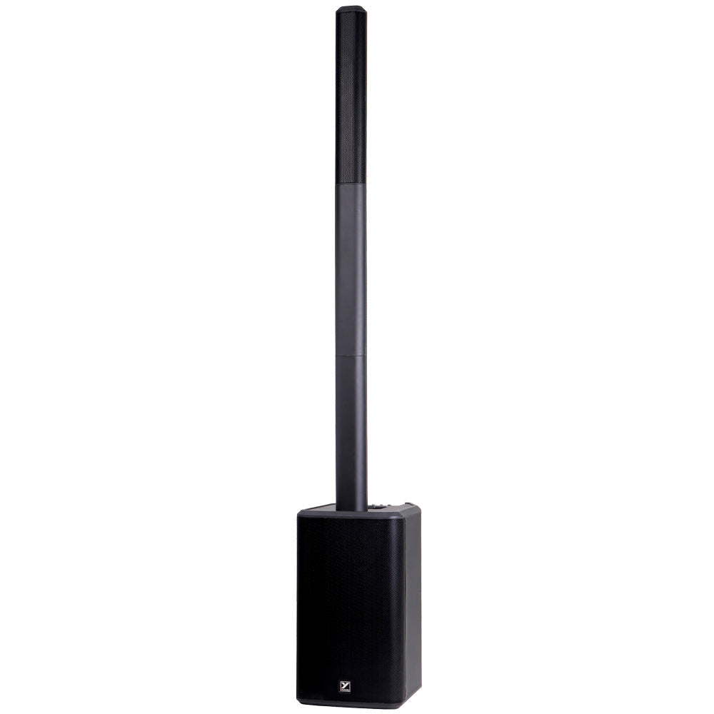 Yorkville EXMMOBILET Excursion Series Battery Powered Bluetooth Mobile Tower Portable PA System 126dB