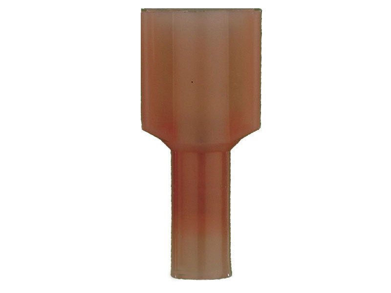 Install Bay 3MRNMD250F 3M™ Red Nylon Male Quick Disconnect 22-18 AWG .250