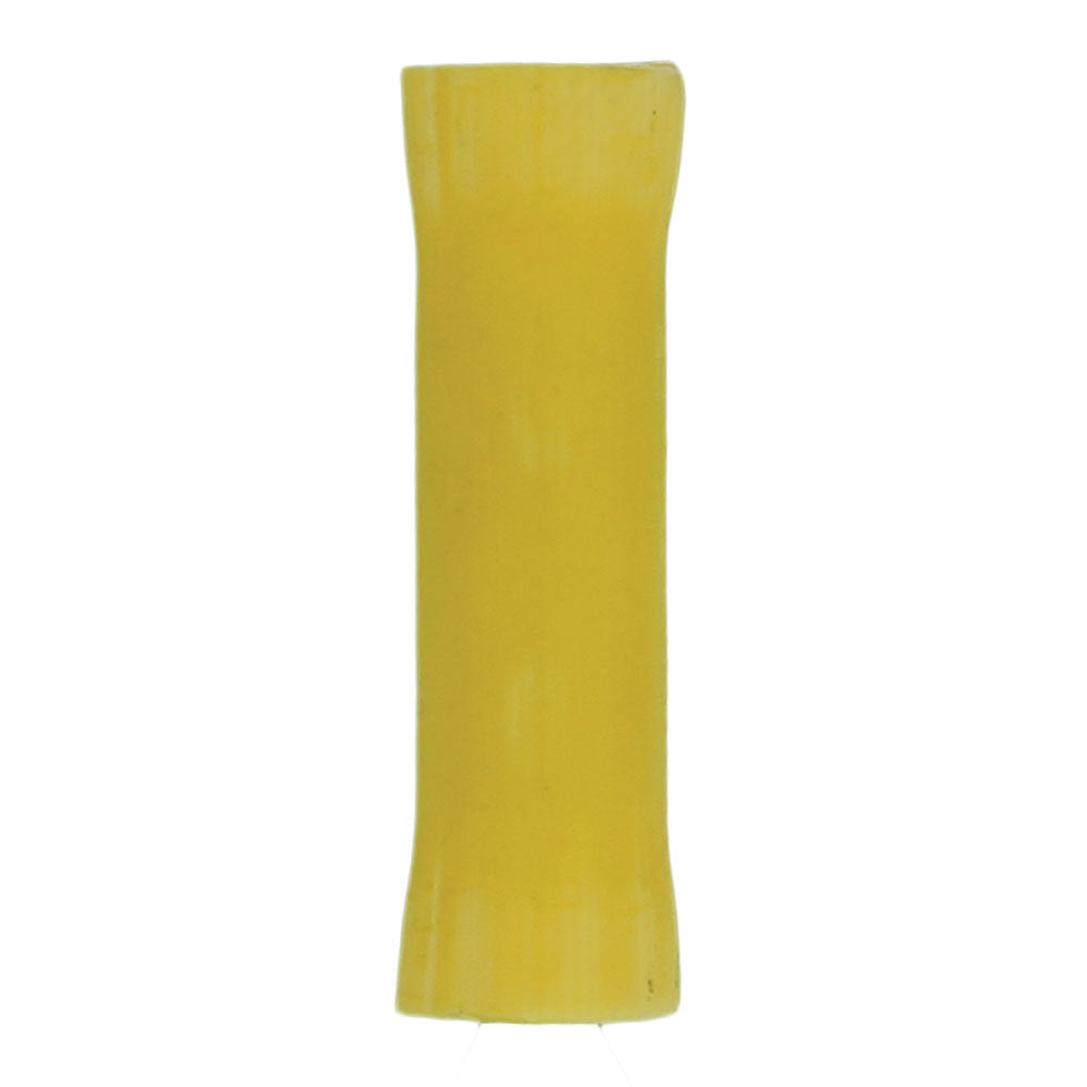 Install Bay 3MYVBC 3M™ Yellow Vinyl Butt Connector 12-10 Gauge Pkg of 100