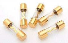 Load image into Gallery viewer, Absolute AGU100 5 Pack AGC Gold Standard Glass Fuses 100 Amp