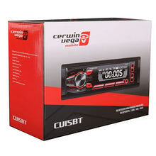 Load image into Gallery viewer, Cerwin Vega CV15BT Single Din Multimedia Receiver AM/FM with Bluetooth